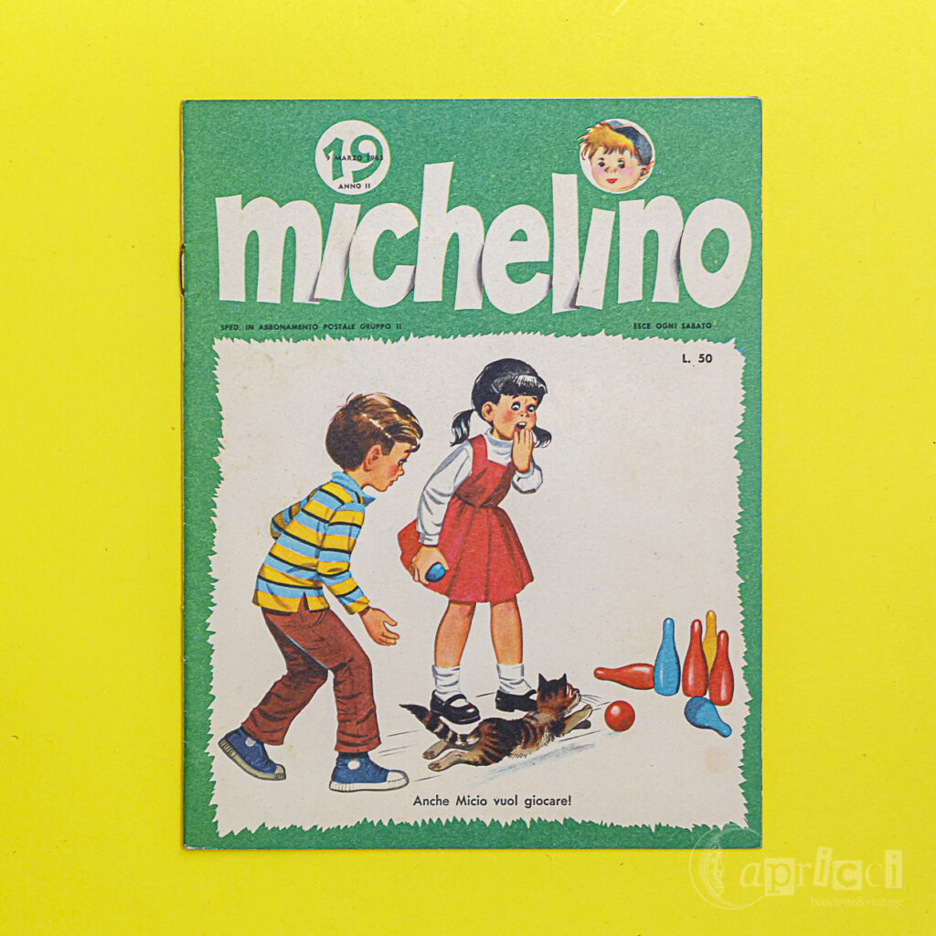 イタリアの古い絵本雑誌MICHELINO