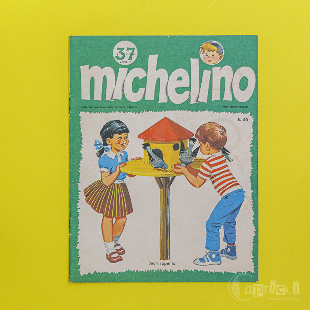 イタリアの古い絵本雑誌MICHELINO