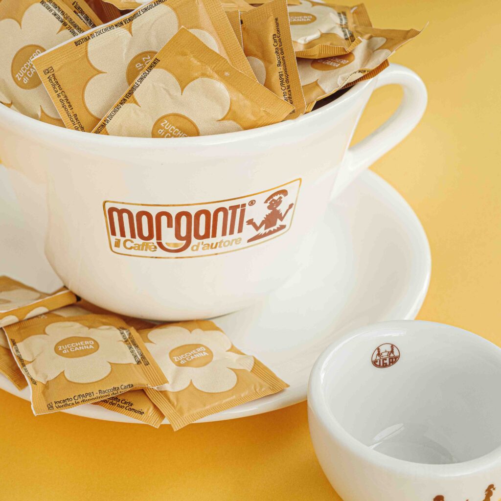 コーヒーカップのシュガーポット Caffè Morganti カッフェモルガンティ