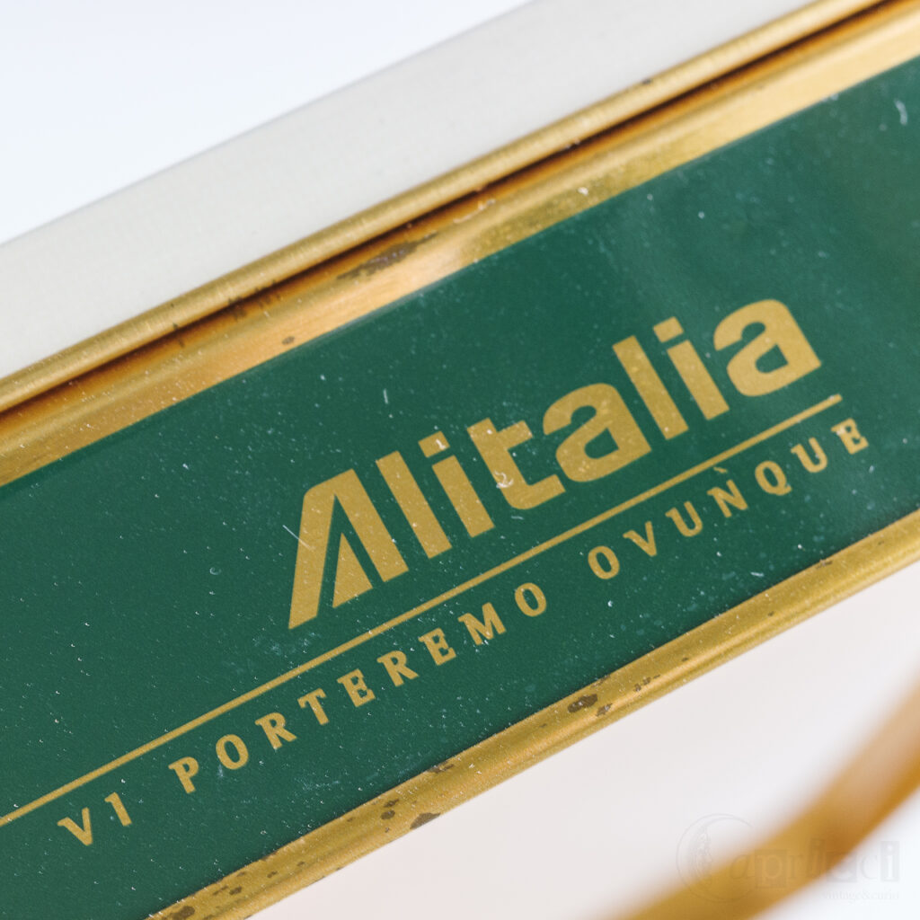 ALITALIAアリタリアアメニティブリキ缶